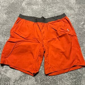 Outdoor Research Zendo Shorts Men XXL Orange 10" Performance Climbing Outdoor